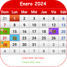 Guatemala Calendario 2023