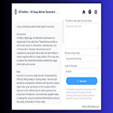 AI Essay Writer Generator: Academic Writing