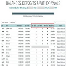 Poloniex USD & JPY View