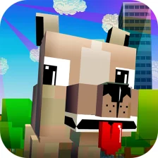 My Virtual Blocky Dog 3D - Take Care of a Pet!