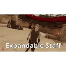 Expandable Staff (Animation - Sound) (U11)