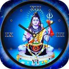 Lord Shiva Clock Live Wallpape