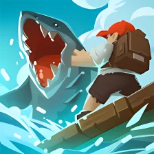 Epic Raft: Fighting Zombie Shark Survival Games
