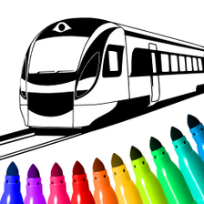 Train game: coloring book. for Android - Download