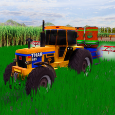 Big Farming Tractor Games 3d