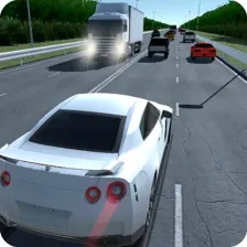 Traffic Racer Speeding Highway