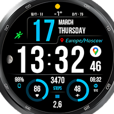 WFP 241 Exact time Watch Face