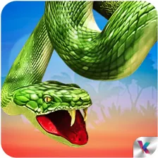 Wild Anaconda Snake Attack 3D