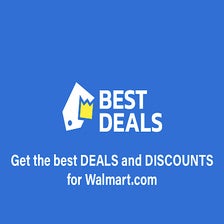 Deals and Discounts Finder for Walmart