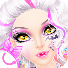 Princess Salon - Halloween Girl Makeup  Dress up