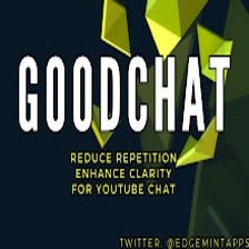 GoodChat Automatic Youtube Chat Filter