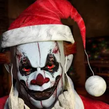 Scary Santa Horror Clown