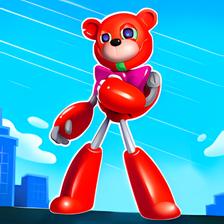 Download Bear Rope Hero, Security City on PC with MEmu