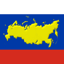 File:Flag-Map of Russia without Autonomous Okrugs and Republics