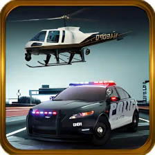 Police Helicopter-Criminal car