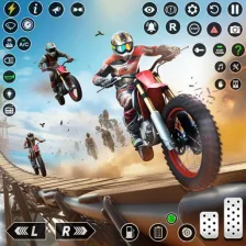 Motorcycle Mega Ramp Bike Game