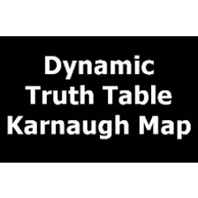 Truth Table and Karnaugh Map Generator
