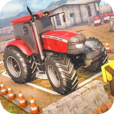 Offroad 3D Tractor Parking Gam