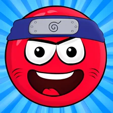 Red Hero Ninja 4 : Ball Bounce Adventure