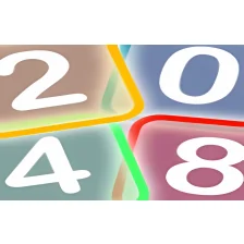 Neon Game 2048 Game New Tab