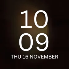 Galaxy S9 Plus Digital Clock Widget App Pro