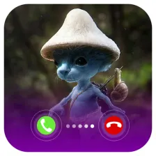 Smurf Cat fake call
