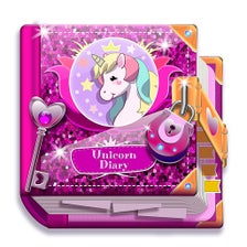 Unicorn Diary with password