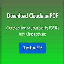 Claude2PDF - Convert Claude to PDF