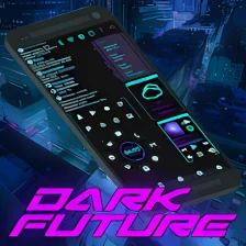 Dark Future Theme for KLWP
