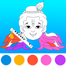 Gopi Krishna Coloring Pages - Radha Krishna Games