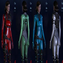 Customizable EDI-Shep armor para Mass Effect 3 - Mod Descargar