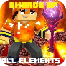 Swords Of All Elements for MCPE +6 skins