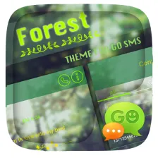 GO SMS PRO FOREST THEME