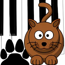 Cat Sounds Kitten Piano Meow