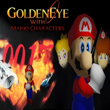 Golden Eye 007 with Mario Characters (Nintendo 64 N64) – Retro Gamers US