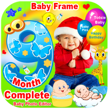 Baby Month Complete Photo Frame - Baby Collage