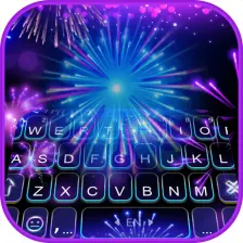 Cool Firework Keyboard Theme
