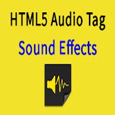 HTML5 Audio Tag Sound Effects