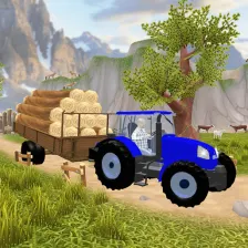 Off-Road Tractor Trolley Game