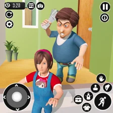 Angry Dad Arcade Simulator mobile Version Android iOS apk