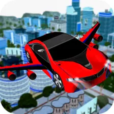Real Car Flying 3D