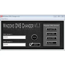 Windows DNS Changer
