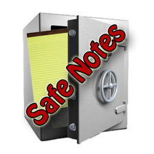 Safe Notes is a secure notepad