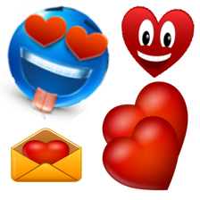 emoticons love plus