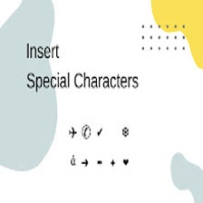 Special Characters