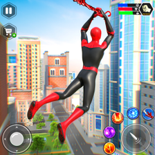 Spider Flying Hero : Rope Game