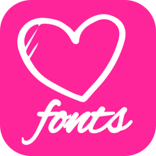 Love Fonts for FlipFont with Font Resize