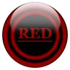 Red Glass Orb Icon Pack Free