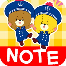 Memo pad TINY TWIN BEARS notes