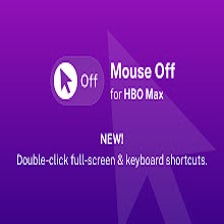 Mouse Off for HBO Max: hide cursor